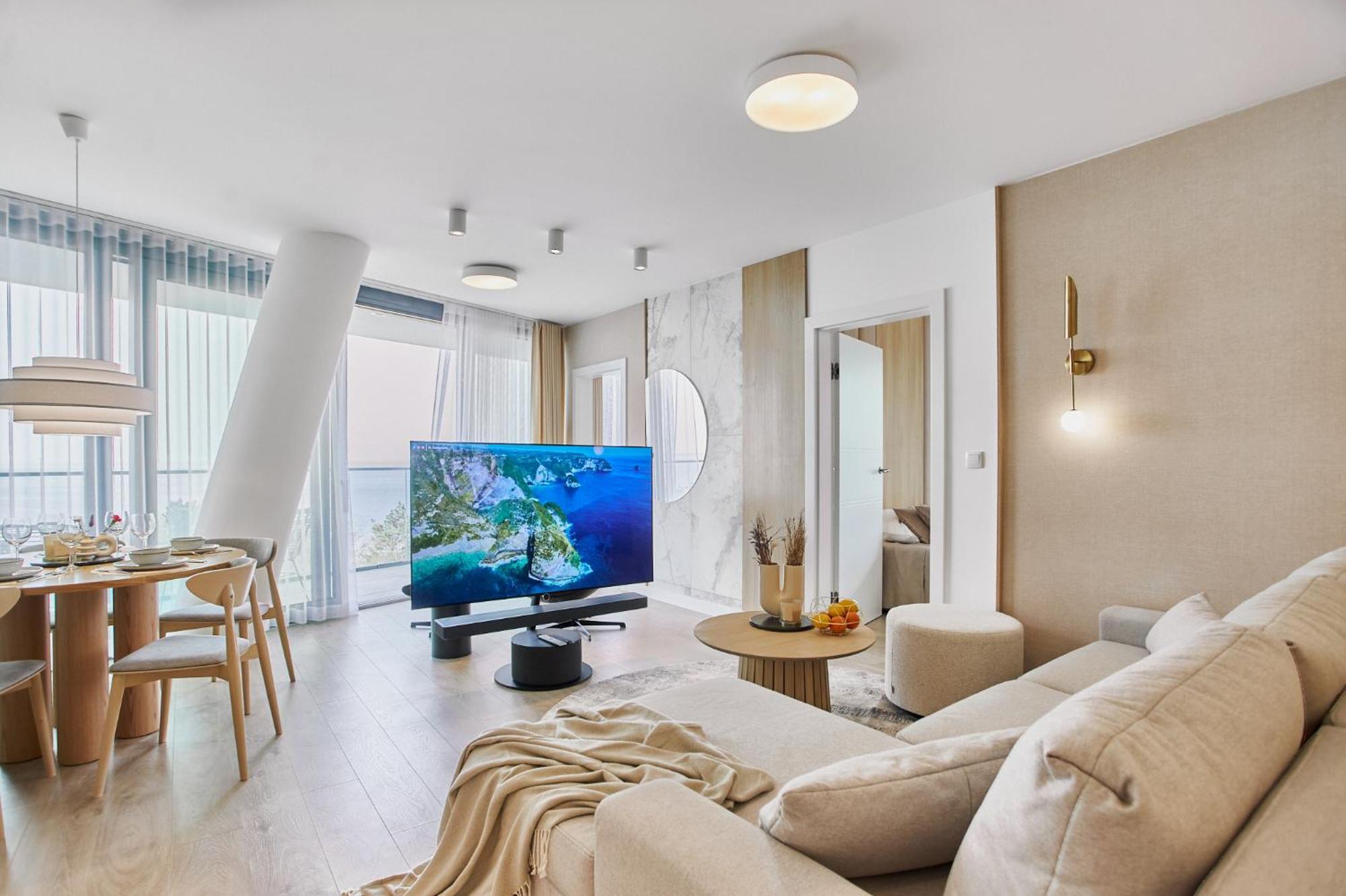 Wave Beachfront Family Apartment เมียนซิดดรอแย ภายนอก รูปภาพ